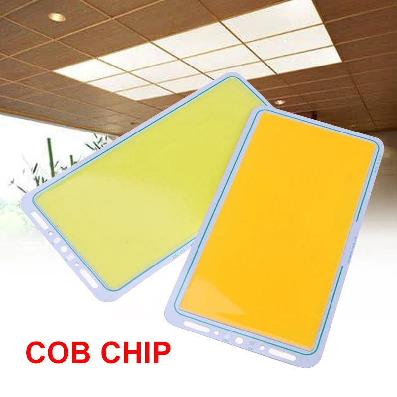 LED Panel Strip 100W White/Warmwhite COB Chip Light DIY Flood Lamp Source Eco-Friendly LED Beads Spotlight Floor Lights Durable
