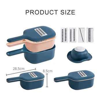 

Multi-function Vegetable Slicer Cooking Tools Food Fruit Grater Salad Maker Onion Potato Slicer Kitchen Accessories