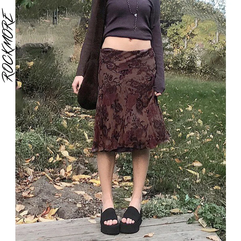 vintage skirt grunge y2k - スカート 