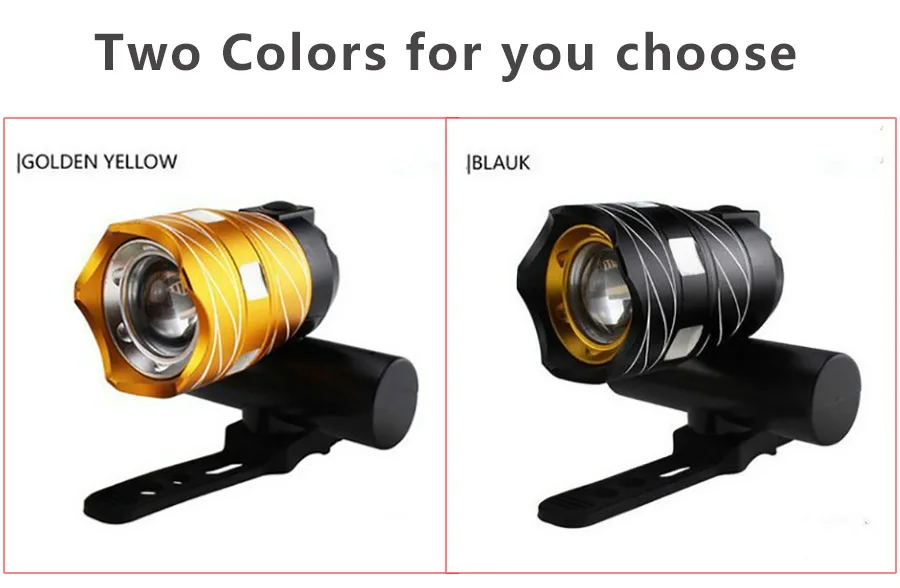 Basecamp 15000LM Free Zoom Waterproof T6 LED Bicycle Light Bike Front Lamp Torch Headlight with USB Rechargeable Cycling light