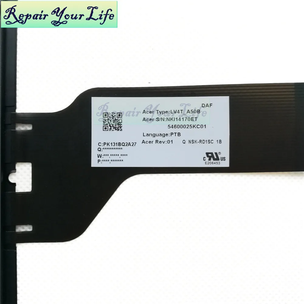 Клавиатура ноутбука BR Бразильский для acer A315-21 E5-522 E5-552 E5-574 PK131BG2A27 54600025KC01 Черный Горячая распродажа