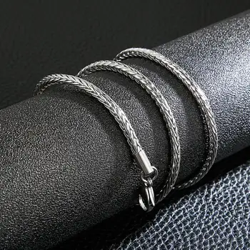 

3.5mm Stainless Steel Snake Chain Necklace For Women Men Snake Link Chain Mens Womens Fashion Jewelry 15-37"