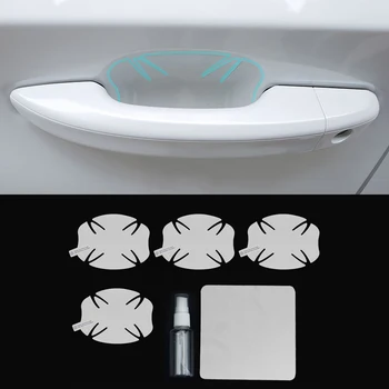 

For HONDA ACCORD CIVIC CITY CR-V Auto Car Door Bowl Wrist Films Anti-scratch Protector TPU Film Stickers Exterior Accessories