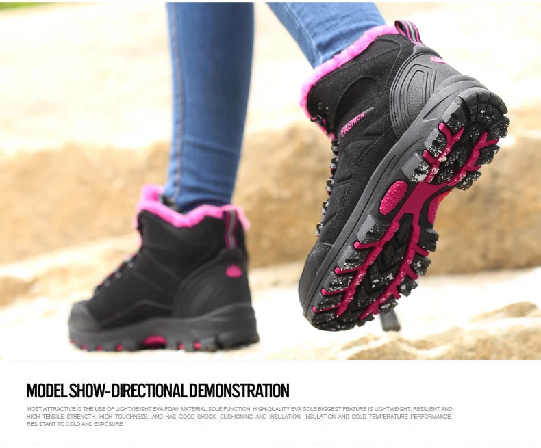 HUMTTO/зимние кроссовки для мужчин и женщин; водонепроницаемые походные ботинки; ботильоны; обувь для альпинизма и кемпинга; Мужская тактическая обувь; армейские ботинки
