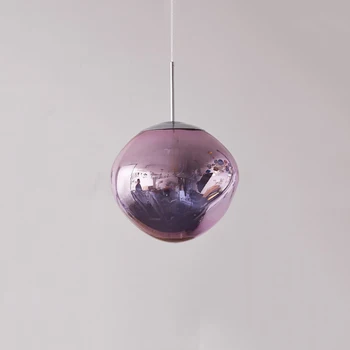 

Modern LED Pendant Lights DIXON Melt Lava Glass Lamp Light Fixtures Bar Pendant Lamp Lighting Loft Hanging Lamp Kitchen Fixtures