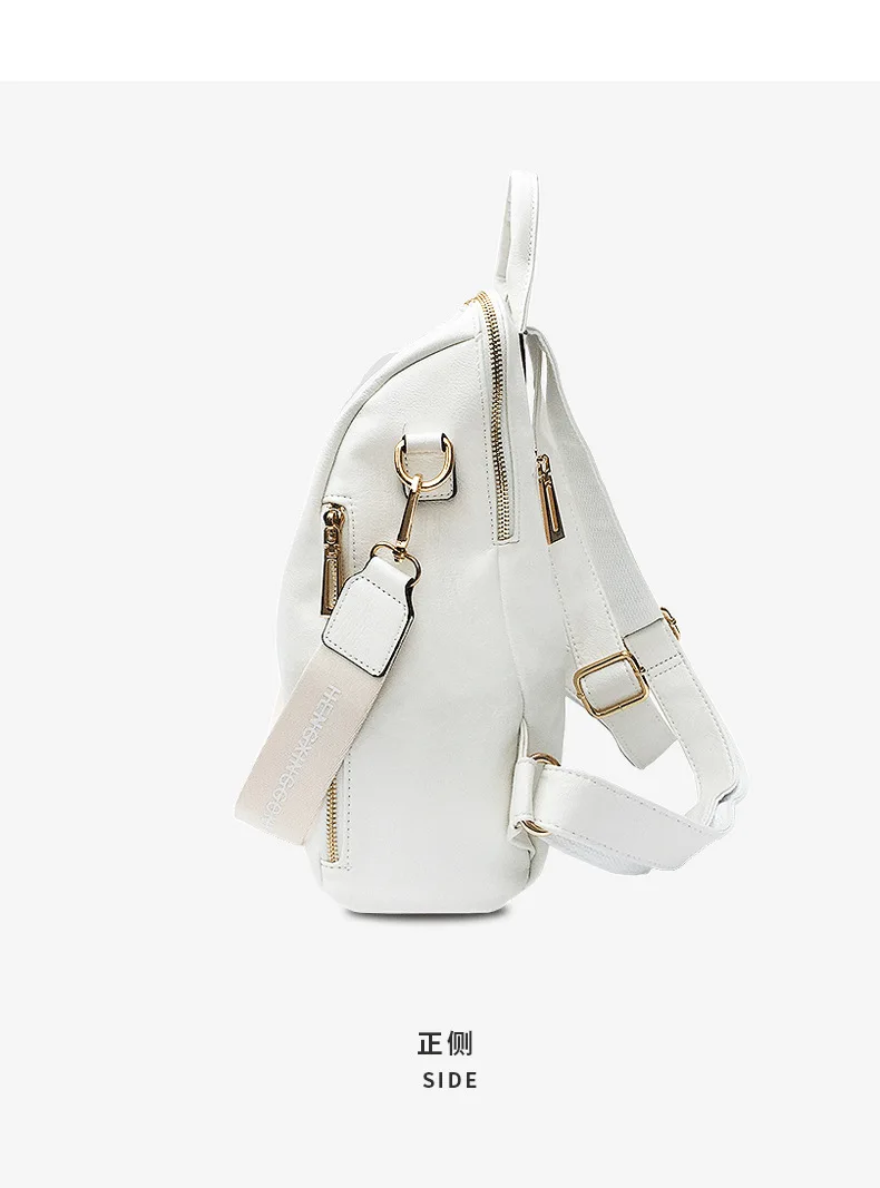 2021 White Backpack for Women Duel-use Multifunctional Bolsa Feminina Waterproof Anti Theft Luxury Mini Mochila Para Hombre 2021 White Backpack for Women Duel-use Multifunctional Bolsa Feminina Waterproof Anti Theft Luxury Mini Mochila Para Hombre