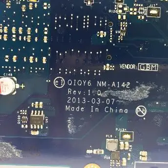 KEFU для Lenovo Y500 Y500N ноутбук материнская плата QIQY6 NM-A142 PGA989 HM77 DDR3 GPU GT750M 2 ГБ 100% тесты