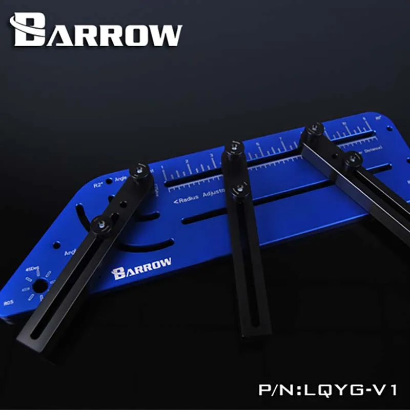 Ferramenta de Resfriamento Água do Dobrador Duro para a Construção do Sistema de Refrigeração Barrow Tubo Graus Azul Vermelho Verde Cinza Lqyg-v1 pc 180 - Imagem 4