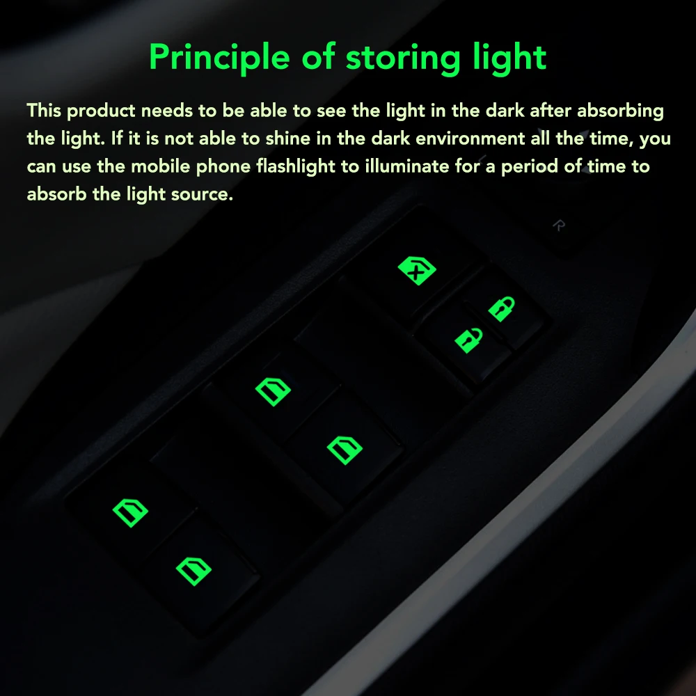Car sticker window switch Luminous For Citroen Grand C4 Picasso Aircross C Elysee DS3 C5 C3 C2 C6 C8 DS4 | Автомобили и мотоциклы