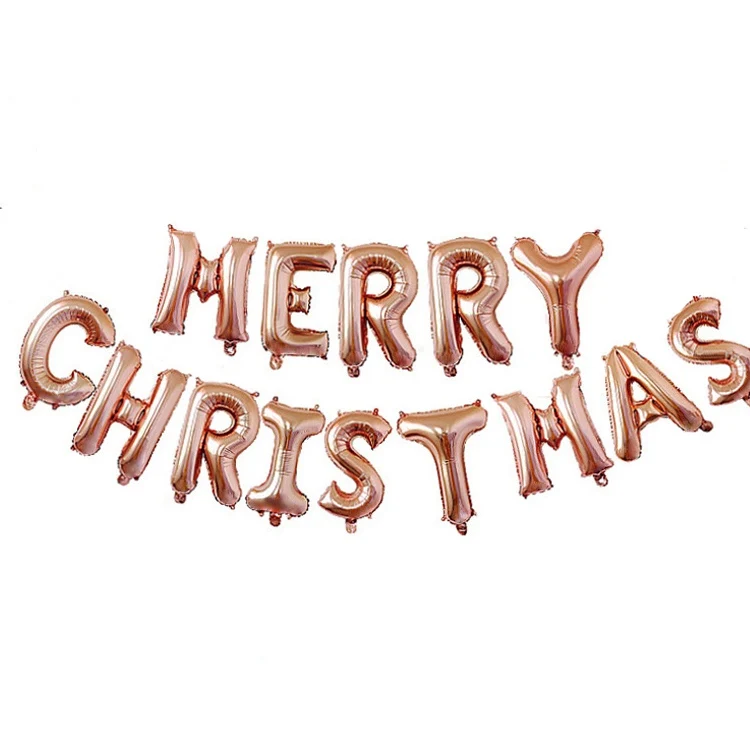 14pcs 16in Christmas Розовое золото, вечерние бумажные кружки, тарелки, салфетки, соломенные, для дня рождения, для девочек, для вечеринки в честь рождения, свадьбы, шампанского, золотые принадлежности - Цвет: 14pcs 16in Christmas