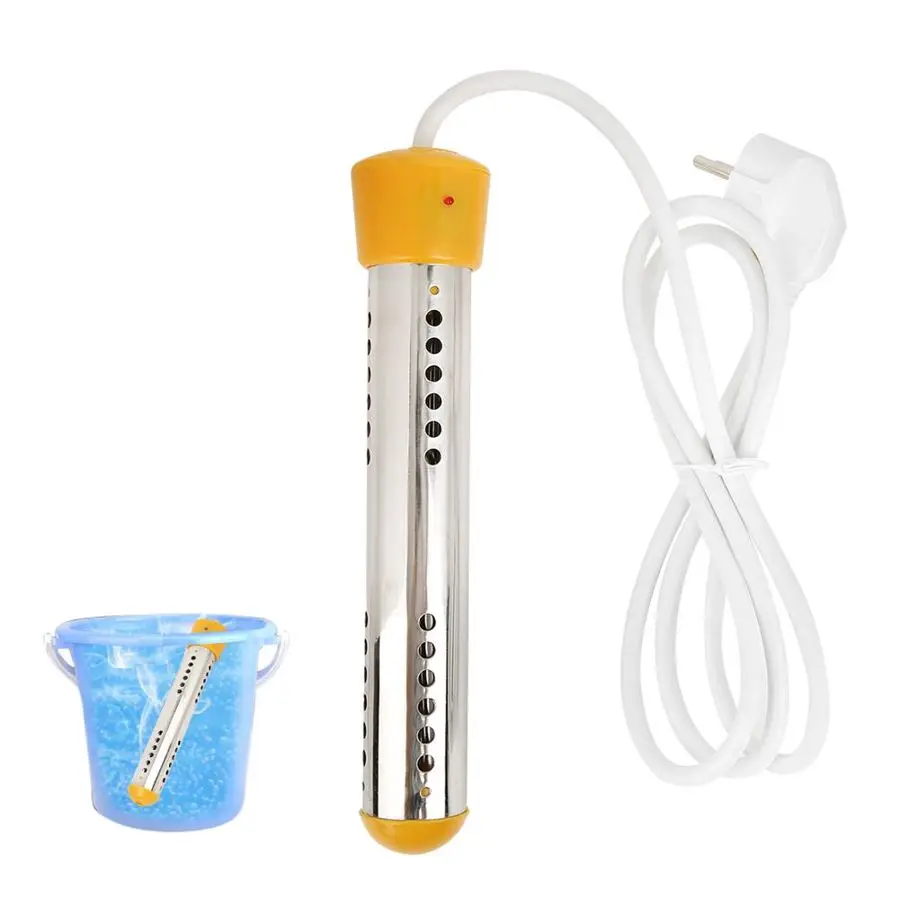 

Floating Electric Heater Portable Immersion Hot Water Boiler Bathroom Swimming Pool Water Heating Element 2000W 220V EU Plug