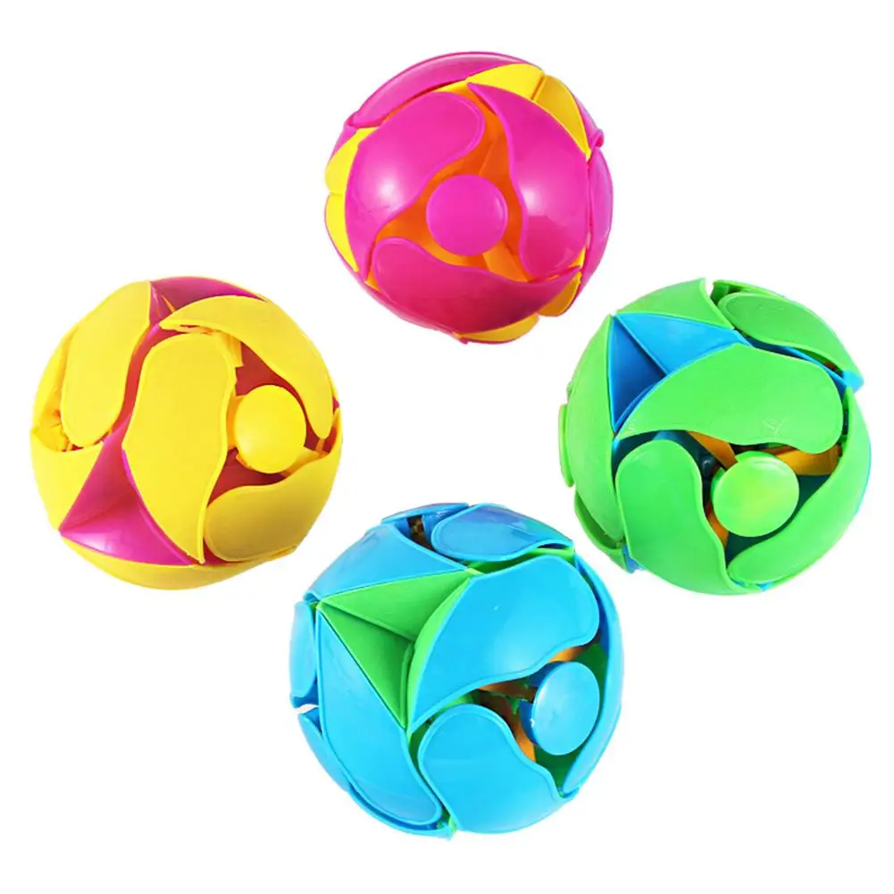 GloryStar Creative Decompression Double Color Ball for Adult and Kid Throw Change Color Stretch Deformation Ball 2