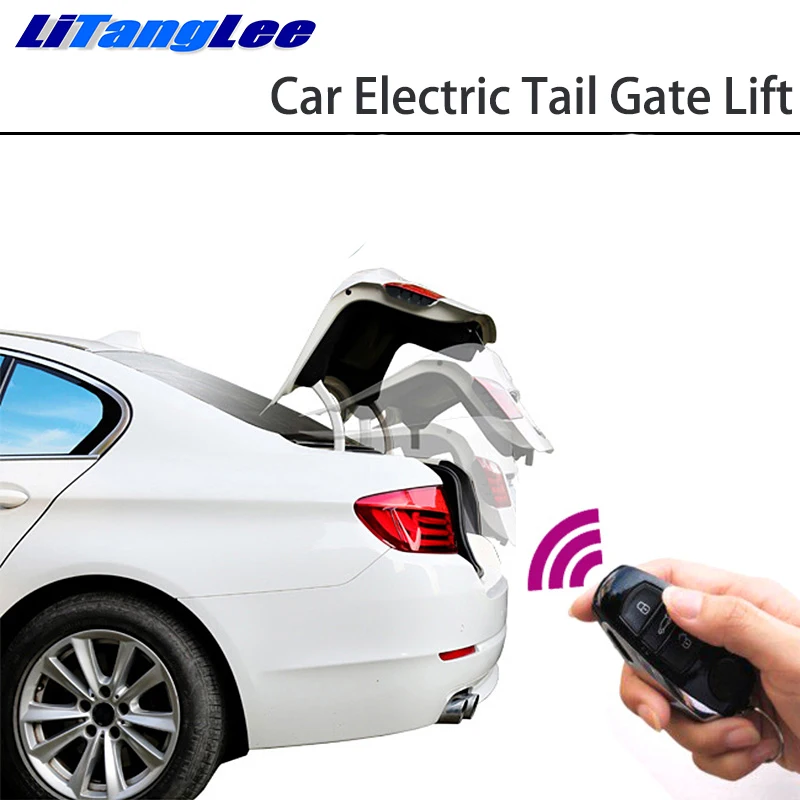LiTangLee Car Electric Tail Gate Lift Tailgate Assist System For Audi A6 C7 4G 2012~2018 Remote Control Trunk Lid