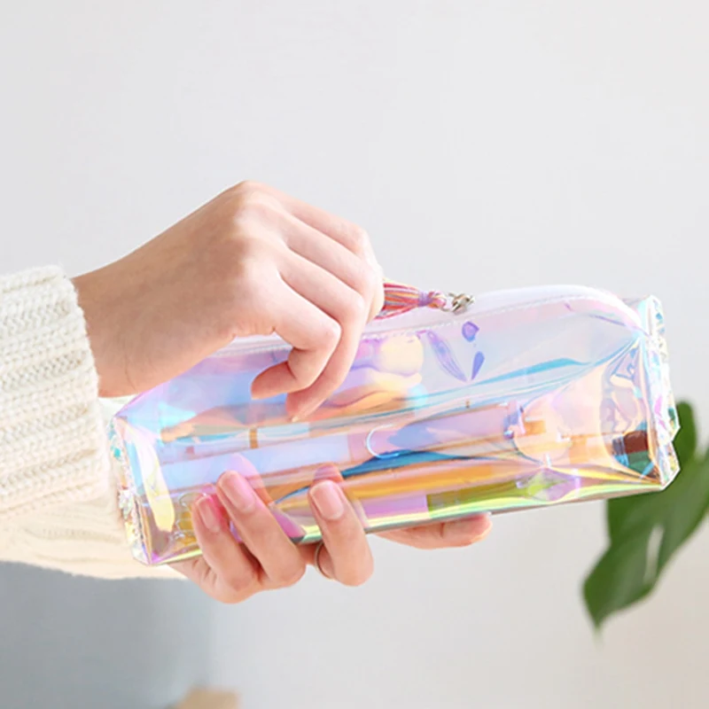 

Creative Laser Pencil Case School Cute Pencil Case Pencil Bag School Office Supply Stationery Teacher Gift