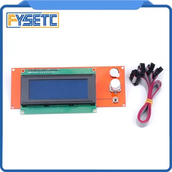 

2004 LCD Display 3D Printer Controller With Adapter RAMPS 1.4 Mendel (20 characters x 4 lines) For Anet A8 Free Shipping