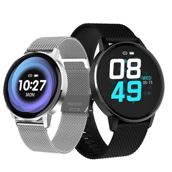 

T4 women smart watch men Heart rate Blood pressure monitor fashion sport watch Fitness tracker steel Bracelet for Android or IOS