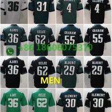 А+++ Качественная мужская футболка для взрослых 36 Jay Ajayi 29 LeGarrette Blount 55 Brandon Graham 4 elliott Philadelphia