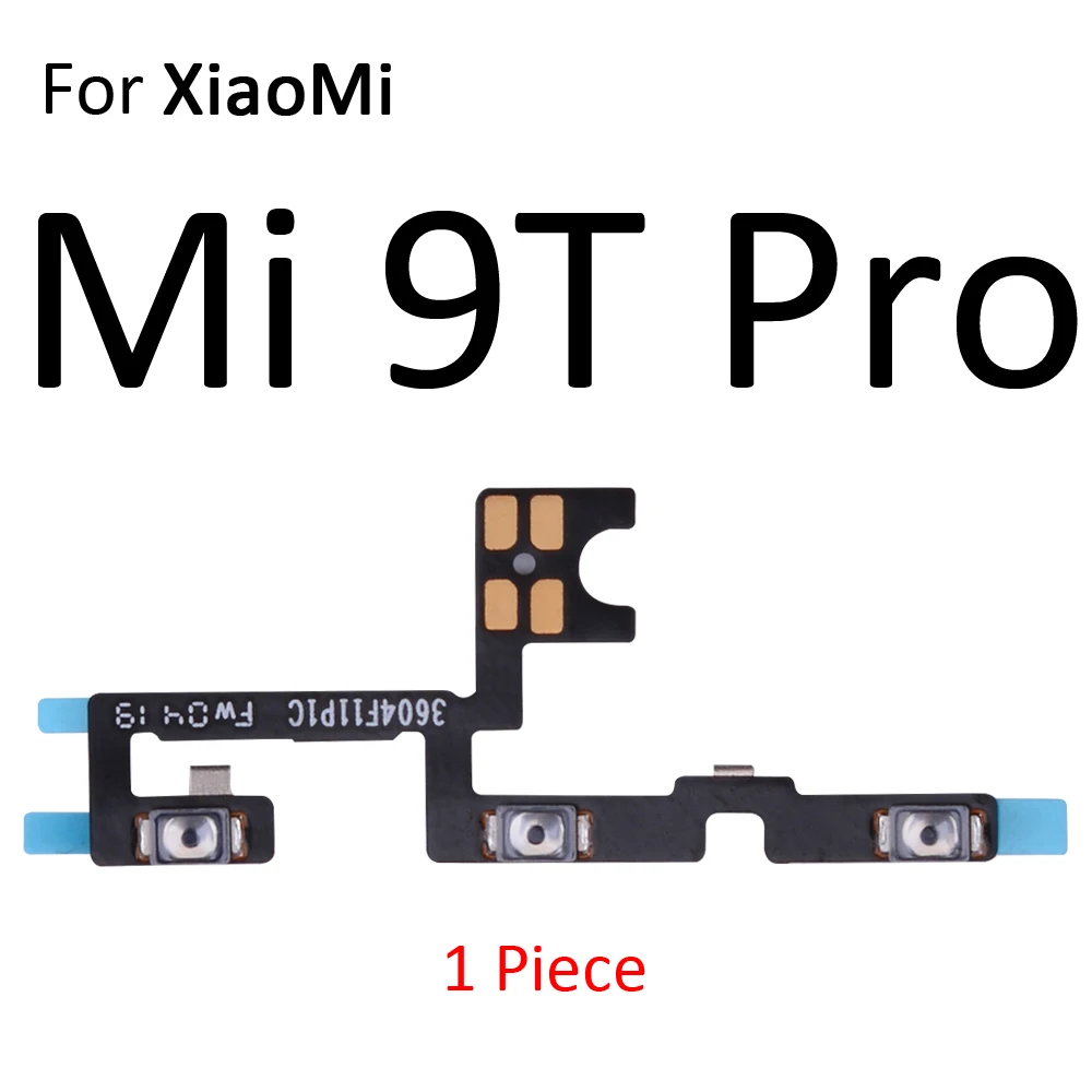 Кнопка включения и выключения звука гибкий кабель для XiaoMi Mi 9T Pro 9 8 6 A3 A1 A2 Lite PocoPhone