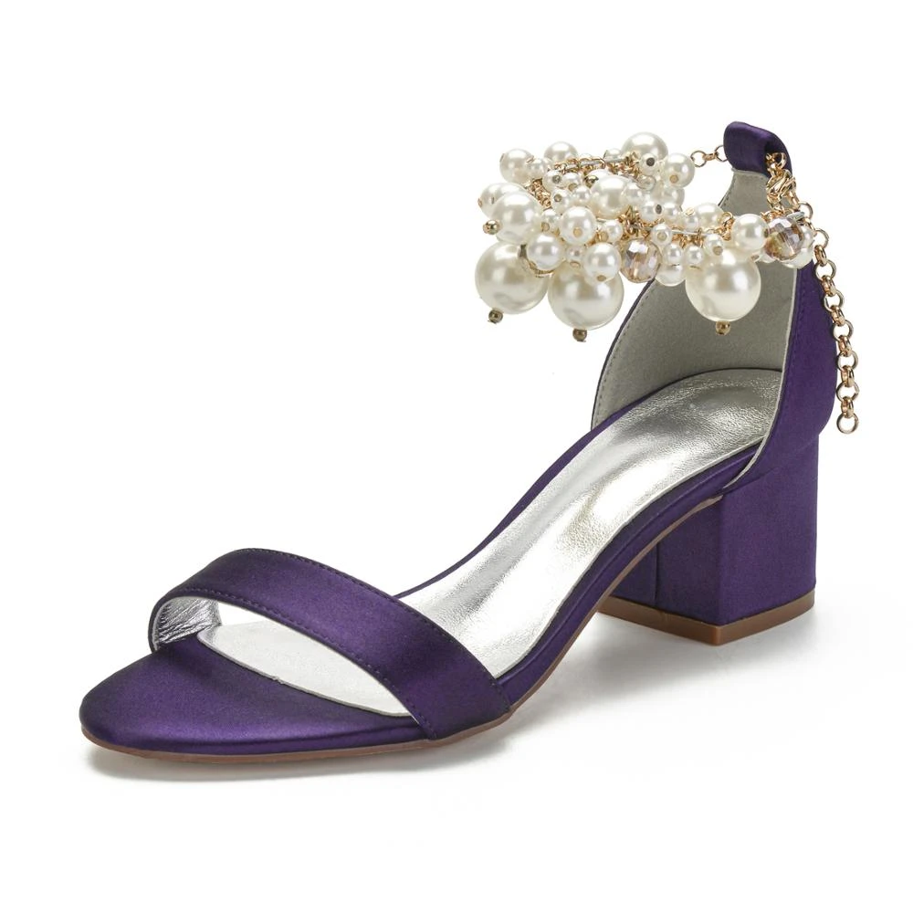evening block heels