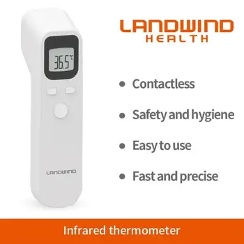 

Handheld Portable Non-Contact Infrared Thermometer High Precision Thermometer Temperature Meter Tool Lcd Memory Function