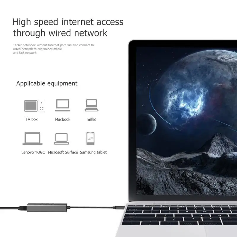 S669-U 3 Порты USB 3,0 концентратор для Rj45 концентратор 10/100/1000M Ethernet-адаптер Сетевая карта концентратора Gigabit Ethernet адаптер для Macbook оконные рамы