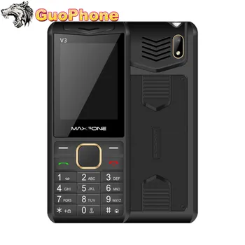

V3 Push Button Mobile Phone 2.4" Dual Sim Basic Big Keyboard Bluetooth Flashlight MP3 Radio Camera BigHorn Cheap Telephone