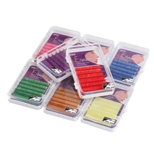 

Mix Color Eyelashes Maquiagem Make up High Quality Soft Rainbow Purple Blue Brown Green Red White Pink Yellow Eyelash Cilios