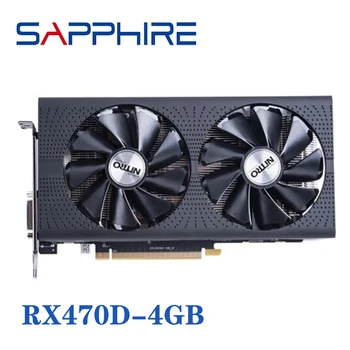 

Used SAPPHIRE RX 470D 4GB Video Cards GPU Radeon RX470D For AMD400 Graphics Cards Computer Game Map HDMI PCI-E X16
