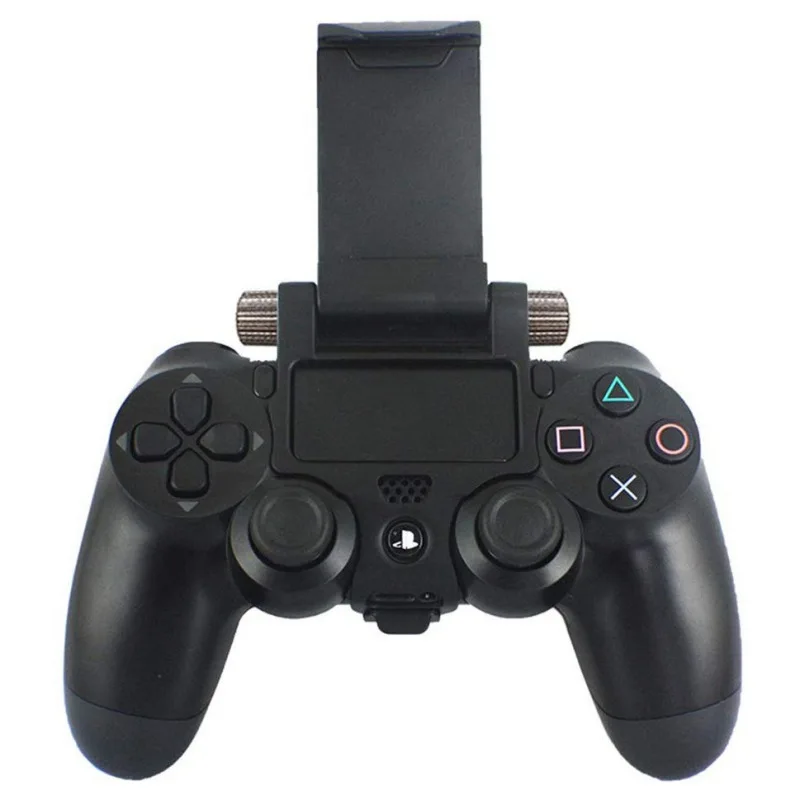 Adjustable Phone Bracket Gaming Gamepad Wrap Holder Mount For PS4 Controller Smart Mobile Phone