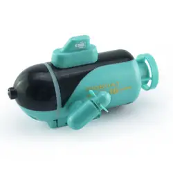 Мини радио гоночный автомобиль RC Подводная лодка дистанционного Управление лодка игрушка в подарок с светодиодный светильник RC игрушки