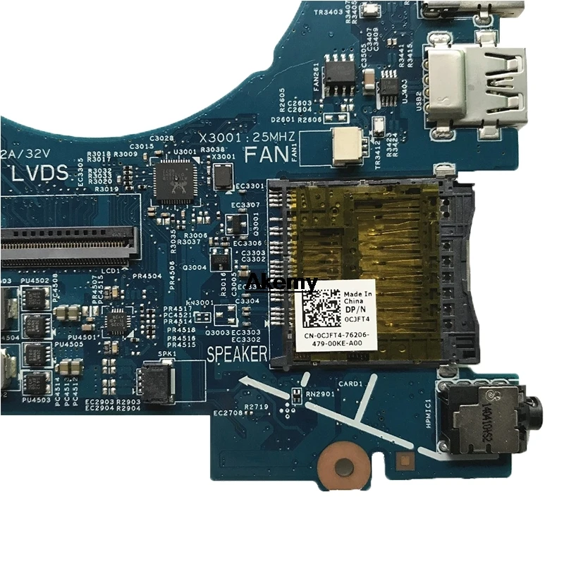 CN-02D5TK 2D5TK для Dell Inspiron 7737 Материнская плата ноутбука DOH70 12309-1 ПРБ F53D4 REV A00 I5-4200U материнская плата протестирована