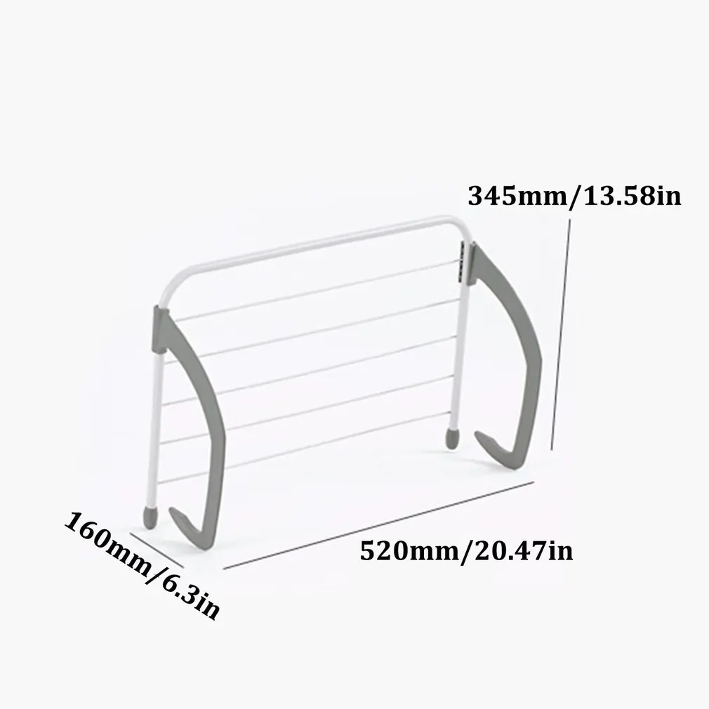 

Balcony Indoor and Outdoor ABS Telescopic Clothes Pole Folding Drying Rack Outdoor Radiator Drying Rack