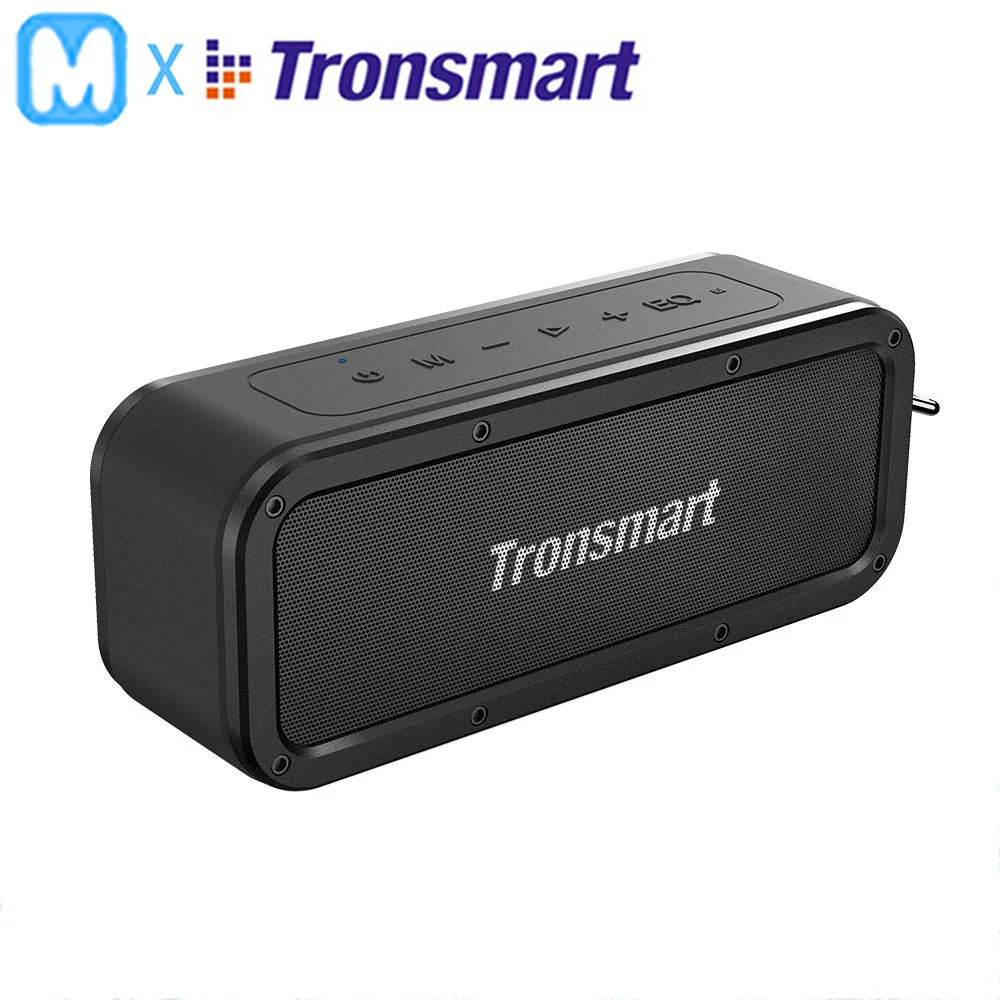 Беспроводная Портативная колонка Tronsmart Force Bluetooth 5 0 40 Вт с голосовым помощником NFC