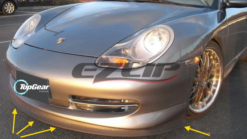 Для Porsche Cayman 987 987C 981 981C бампер губы/верхнее снаряжение магазин спойлера для