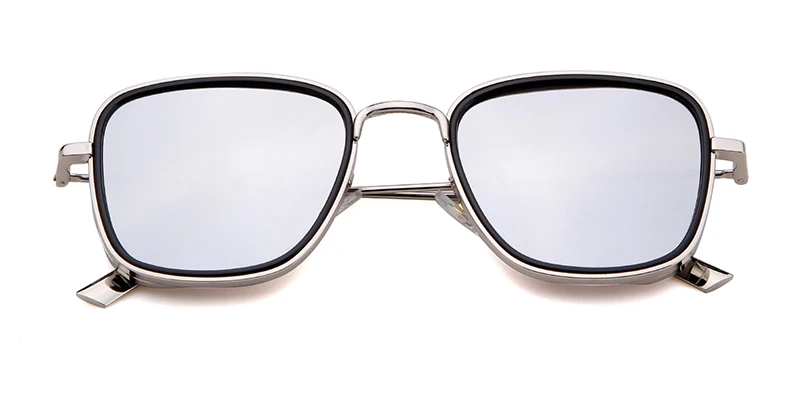 C6 silver white SORVINO 90S солнцезащитные очки Женские Ретро мода маленькая Прямоугольная оправа кошачий глаз тонкие тени женские - Цвет линз: C6 silver white