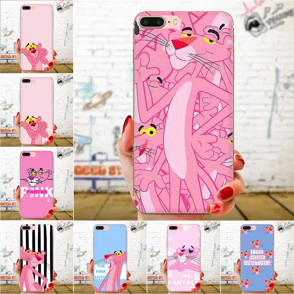 Розовая пантера для LG G3 G4 G5 G6 G7 K4 K7 K8 K10 K40 K50 Q6 Q60 V10 V20 V30 V40 Nexus 5 5X 2017 мягкая крутая