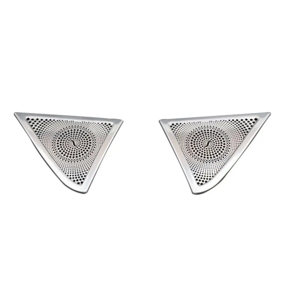 

Car styling Back Door Loudspeaker Audio Speaker Cover Trim Rear Sticker Accessories for C Class W204 C180 C200 2008-2014