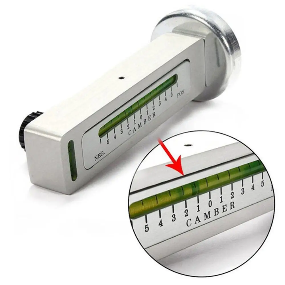 

New Alignment Camber Gauge Four Wheel Positioning Level Ruler Adjustment Tool Magnet Four Wheel Alignment Level