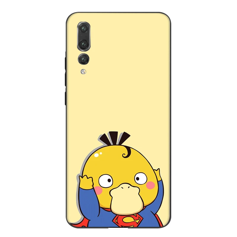 Мобильный чехол для телефона для huawei Honor Note 10 вид 20 6A 7A 7C 7X8 8X 8C 9X9 Lite Pro крышка Симпатичные Мультяшные Покемоны - Color: B4