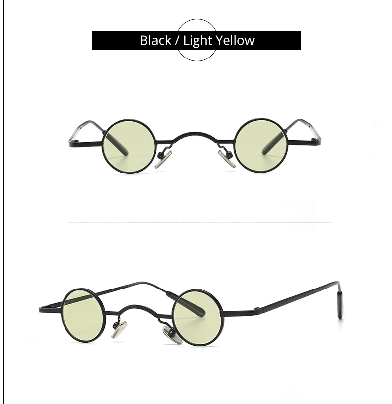 Ralferty винтажные готические очки солнцезащитные очки стимпанк очки маленькие Мини Rave солнцезащитные очки для фестиваля женские мужские солнцезащитные очки C2034