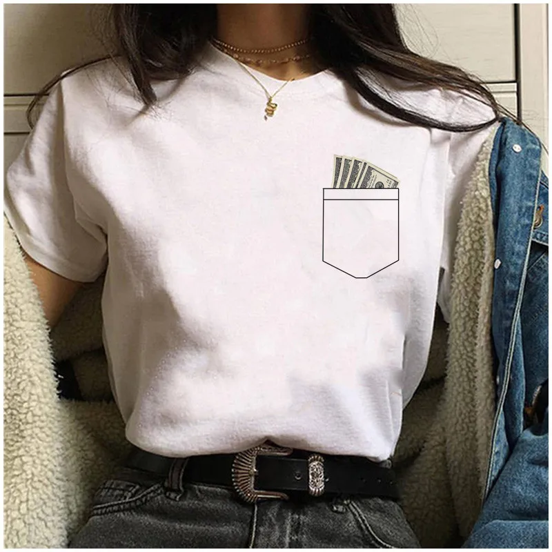 

Hip Hop Tops t shirt Harajuku tshirt La Casa De Papel t-shirt Oversize Women Vintage Aesthetic Clothes Graphic Kpop Streetwear