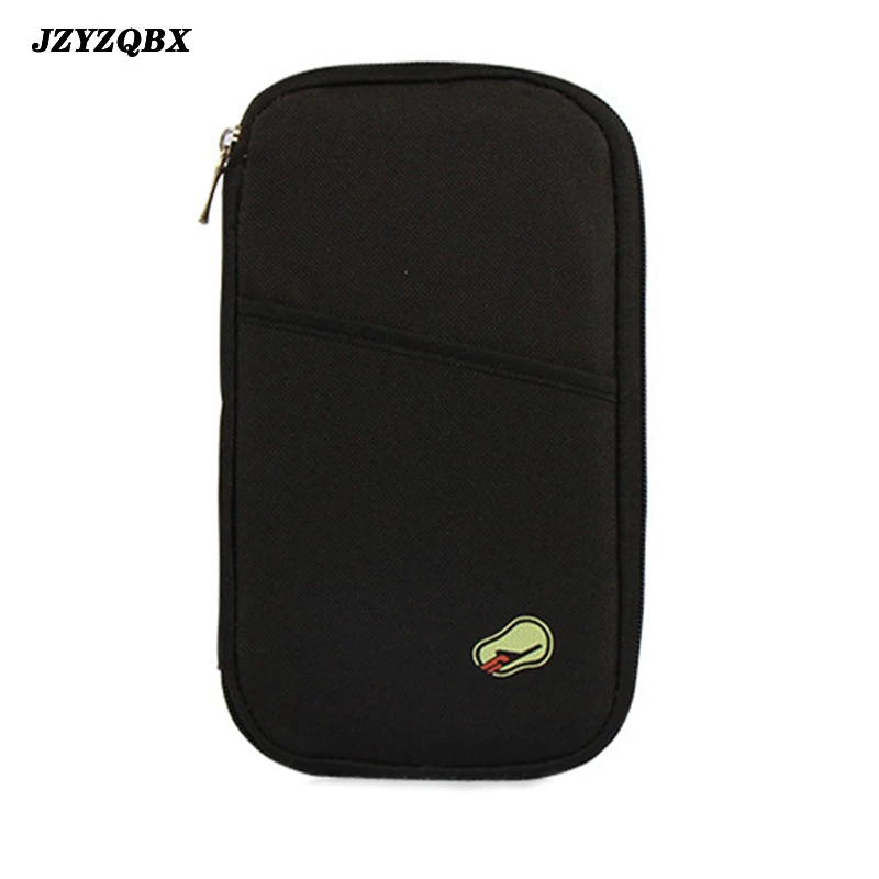 

Women's Waterproof Oxford Cloth Card Bag Double-Sided Solid Wallet Multi-Function Travel Hand Take Card Package