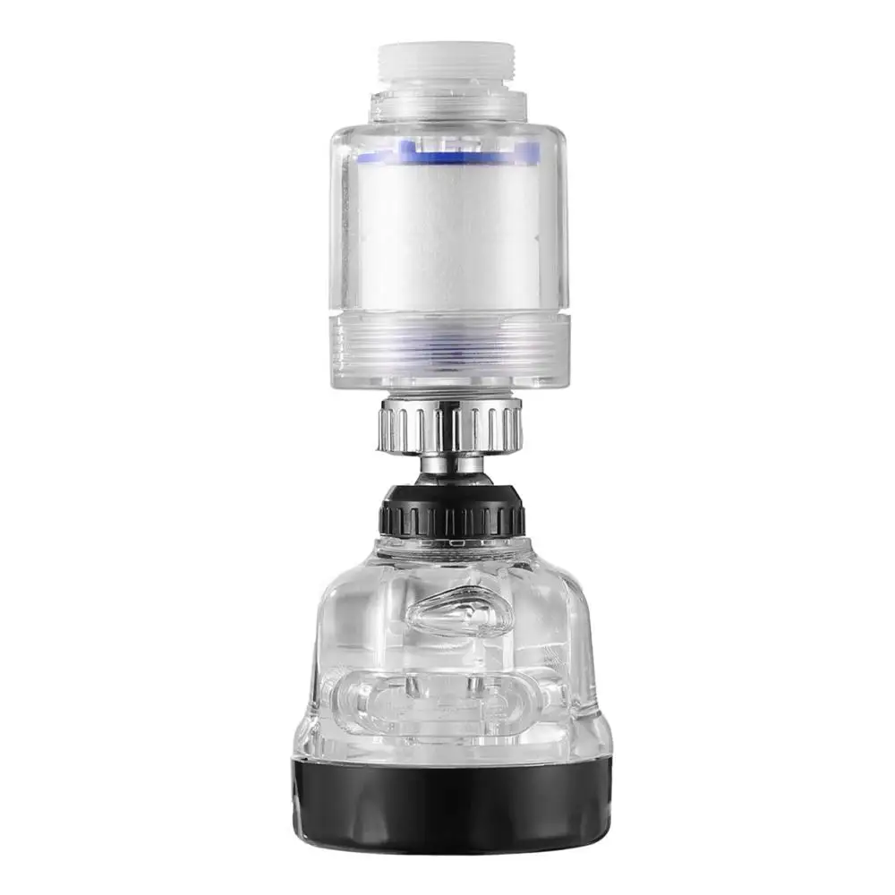 Filter shower set ZhangJi фильтр для удаления хлора аэратор мойка очистки фильтр-смеситель для воды 3 режима экономии воды брызгозащищенный вращающийся на 360 - Цвет: Filter shower set