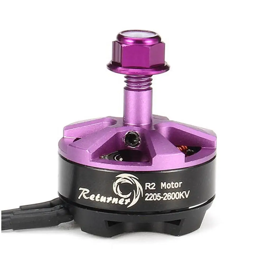 Brotherhobby Returner R2 2205 2300KV 3-4S Racing Edition бесщеточный двигатель для FPV RC Дрон БПЛА Мультикоптер Квадрокоптер - Цвет: R2 2205 2600KV