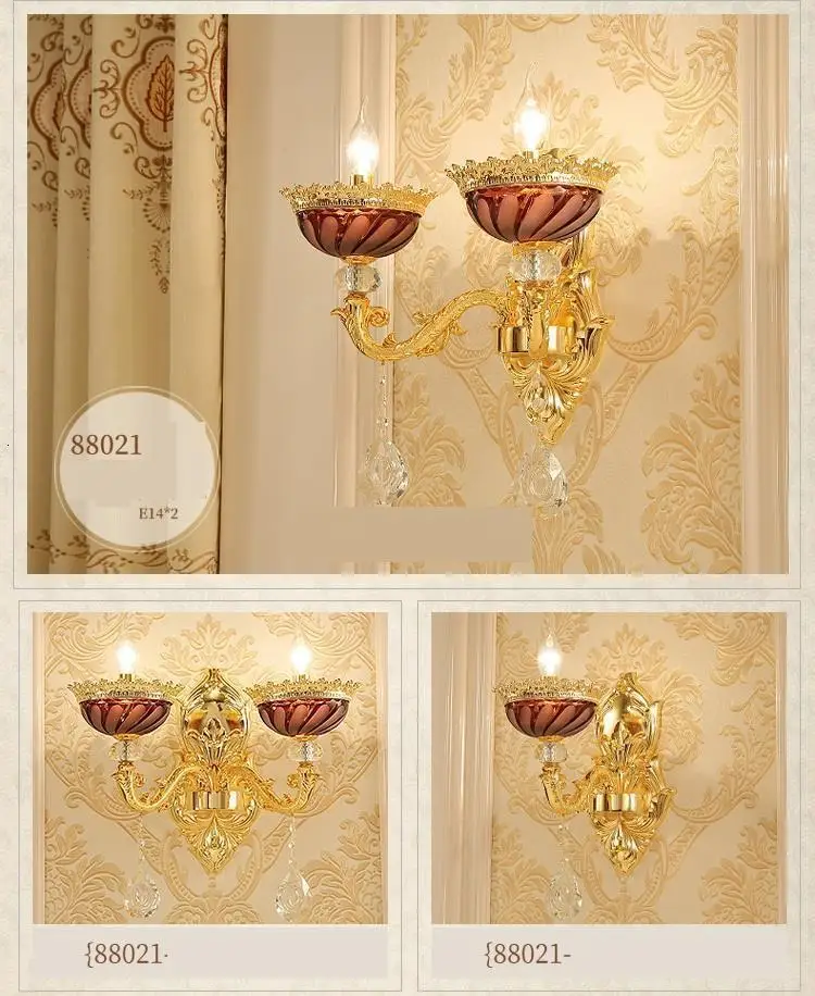 Interieur зеркало для дома Lampara De Interior Aplique Luz Pared Wandlamp Хрустальная аппликация Murale светильник Настенный светильник для спальни светильник