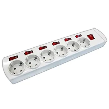 

BASE PLUG thief 6 sockets with independent SWITCHES S/CABLE