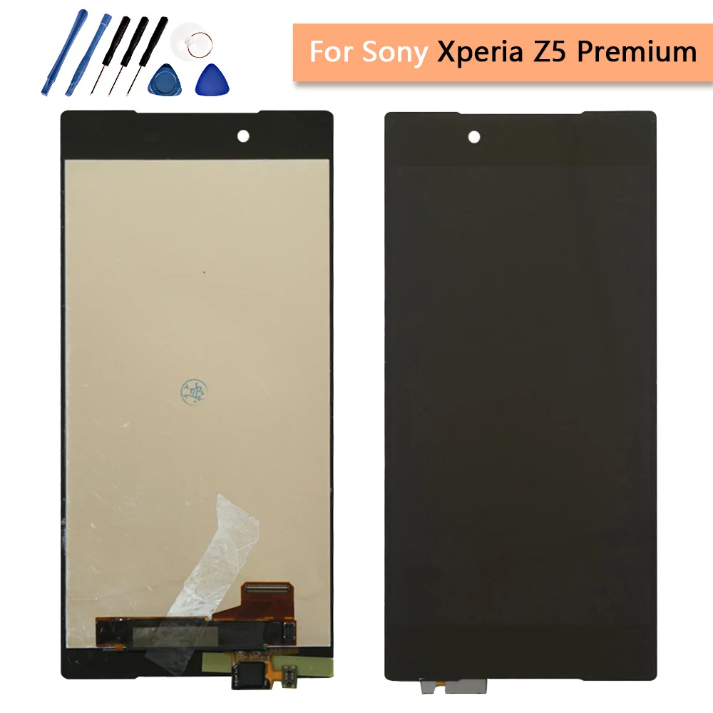 

5.5''Display For SONY Xperia Z5 Premium LCD Touch Screen with Frame Replacement parts for SONY Z5P Z5 Plus E6853 E6883 E6833 LCD