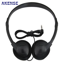100pcs Disposable Headsets Earphones Headphones for School Library Classroom Airplane Hospital Students Kids and Adults