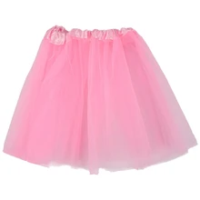Промо-акция! Розовая сказочная балетная пачка принцессы для девочек, балетная юбка, трехслойная От 1 до 3 лет