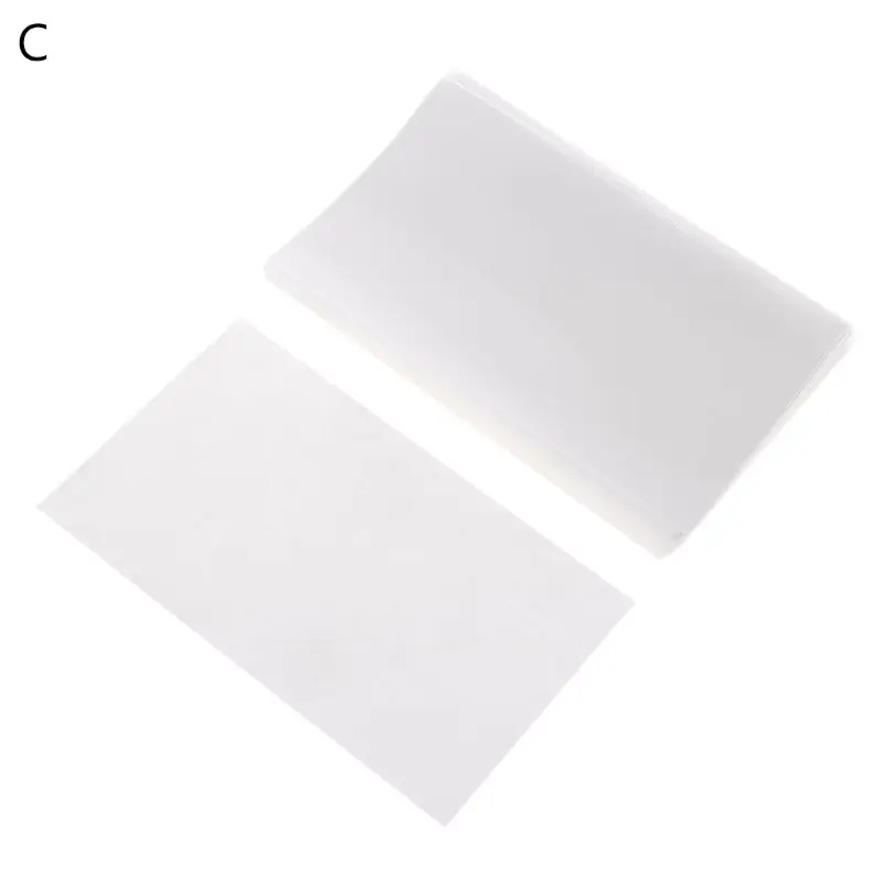 100pcs Plastic Transparent Card Sleeves Magic Board Game Tarot Three Kingdoms Poker Cards Protector 4 Sizes - Цвет: C